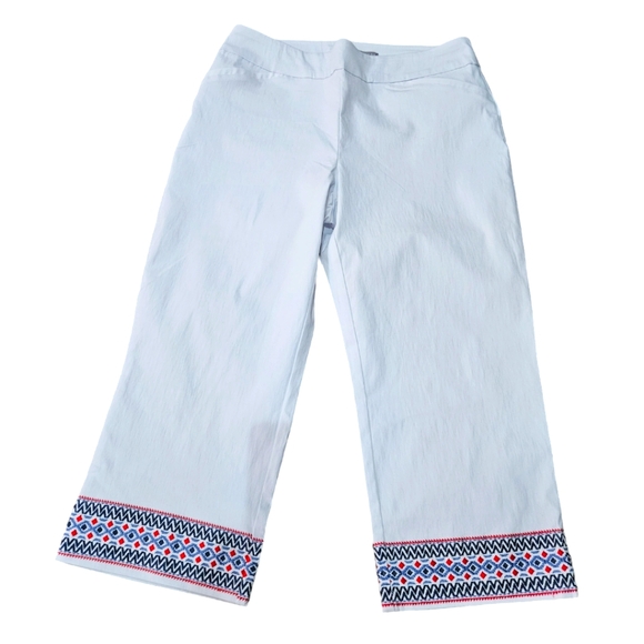 New! Valerie Steven's Capri Length Pants. Size‎ 8. - Picture 1 of 8